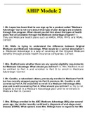 AHIP Module 2 2022 Question and Answers&period;