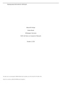  RESEARCH CRITIQUEIntroduction of the Research Study report