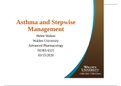 Asthma and Stepwise Management Helen Walton Walden University Advanced Pharmacology NURS 6521
