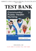 TEST BANK Chapter 02: Historical Factors: Community Health Nursing in Context Nies: Community/Public Health Nursing, 7th Edition