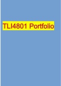 TLI4801 Portfolio