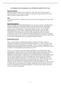IB Biology - Internal Assessment (IA) (High 7 grade) (21/24)