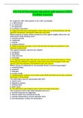ATI TEAS Test Science Questions and Answers &lpar;2022&rpar; &lpar;Verified Answers&rpar;