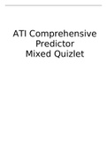 ATI Comprehensive Predictor Mixed Quizlet