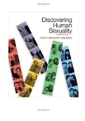 Discovering Human Sexuality 4th Edition LeVay Test Bank |Complete Guide A+| Instant download.