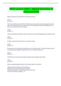 WGU Course C840 - Digital Forensics in Cybersecurity Questions And Answers