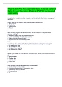 &lpar;Bundled&rpar; All WGU C207 Data Driven Decision Making Exam Files 2022&sol;2023 &vert; All Answered And Verified Solutions &lpar;Donloade to Ace Your Exams&rpar; Graded A&plus;