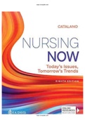 Nursing Now 8th Edition Catalano Test Bank