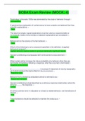 BCBA Exam Review &lpar;MOCK&semi; 4&rpar; Questions And Answers 2021&sol;2022&lpar; Complete top Solution Rated A&rpar;