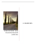Exam (elaborations) NCSBN  NCLEX-RN & NCLEX-PN,  NCLEXN RN 2020 and 2021 Exam Study Guide, ISBN: 9781628458459