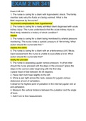 NURSING NR 341 Critical Care Exam II Notes Latest Updated&comma;100&percnt; CORRECT