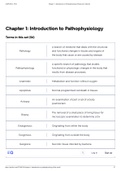 Chapter 1: Introduction to Pathophysiology