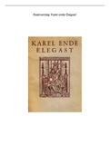 Nederlands boekverslag Karel ende Elegast