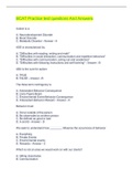 BCAT Practice test questions And Answers 