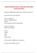 Hondros NUR 233 Exam 2 Questions And 100&percnt; Correct Answers