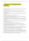 Chapters 1-6 Test Review Questions