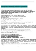 Emergency Nursing Practice Questions & Answers_ 2022.