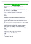 FOOD HANDLERS CARD TEST AZ NEW 2022 ACTUAL EXAM  SOLUTION REVIEW