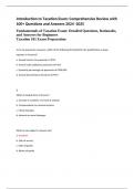 Introduction to Taxation Exam&colon; Comprehensive Review with 100&plus; Questions and Answers 2024 -2025  Fundamentals of Taxation Exam&colon; Detailed Questions&comma; Rationales&comma; and Answers for Beginners Taxation 101 Exam Preparation&colon;