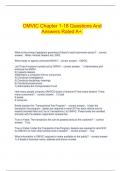 OMVIC Chapter 1-18 Questions And Answers Rated A&plus;&period;