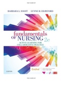 Fundamentals of Nursing 2nd Edition Yoost Test Bank |Complete Guide A+|Instant download.