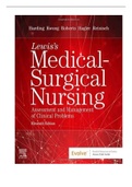Test Bank for Lewis's Medical-Surgical Nursing: Assessment and Management of Clinical Problems, 11th Edition |with rationales