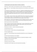 Test Bank Questions with complete Solutions for Public Law 100&percnt; Pass