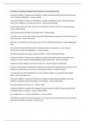 Professional Teaching Knowledge Practice Solution Manual Already Passed 