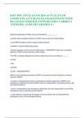 EMT MSC FINAL EXAM 2024 ACTUAL EXAM  COMPLETE ACCURATE EXAM QUESTIONS WITH  DETAILED VERIFIED ANSWERS &lpar;100&percnt; CORRECT  ANSWERS&rpar; &sol;ALREADY GRADED A&plus;