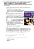 Test Bank For Maternal-Child Nursing 5th Edition by McKinney, James, Murray, Nelson, Ashwill Chapter 1-55 | Complete Guide A+