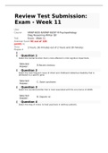NRNP-6635-9/NRNP-6635F-9-Psychpathology Diag Reasoning Exam - Week 11