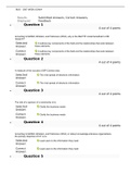 BUSI 3007 Week 6 Final Exam - Question and Answers