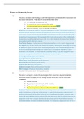 NURS 318 Focus on Maternity Exam- WITH MOST TEST QUESTIONS WITH RATIONAL TIPS GRADED A&plus;