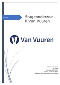 Strategisch marketing plan Van Vuuren BV