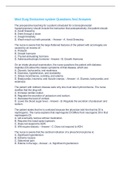 Med Surg Endocrine system Questions And Answers 2022/2023