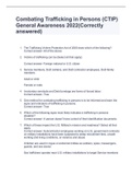 Combating Trafficking in Persons &lpar;CTIP&rpar; General Awareness 2022&lpar;Correctly answered&rpar;