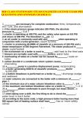 3RD CLASS STATIONARY STEAM ENGINEER LICENSE EXAM PREP QUESTIONS AND ANSWERS GRADED A&plus;