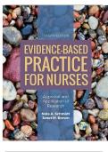 TEST BANK FOR EVIDENCE-BASED PRACTICE FOR NURSES&colon; APPRAISAL AND APPLICATION OF RESEARCH 4TH EDITION &vert; SCHMIDT&comma; BROWN