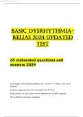 Basic Dysrhythmia-Relias updated test
