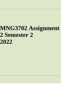 MNG3702 Assignment 2 Semester 2 2022