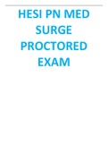 HESI PN MED SURGE PROCTORED EXAM &lpar;14 DIFFERENT VERSIONS&rpar;&lpar;2022&sol;2023&rpar;