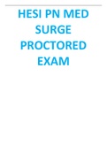 2022/2023 HESI PN MED SURGE PROCTORED EXAM (14 DIFFERENT VERSIONS)