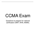 CCMA nha Exam Review 2022