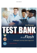 Medical Terminology in a Flash 4th Edition Finnegan Test Bank &vert;Complete Guide A&plus;&vert;Instant download &period;