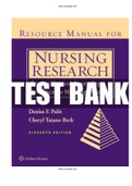 Nursing Research Generating and Assessing Evidence for Nursing Practice 11th Edition Polit Beck Test Bank |Complete Guide A+|Instant download.