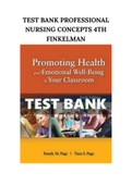 TEST BANK PROMOTING HEALTH & EMOTIONAL WELL-BEING IN YOUR CLASSROOM 6TH PAGE