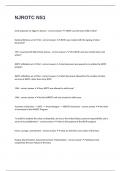 NJROTC NS1 questions with correct answers 2024-2025