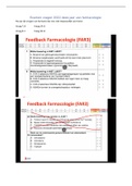 Samenvatting van alle oude en mogelijke examenvragen van het volledige vak farmacologie dus zowel partim I & II (behaald resultaat 19/20)