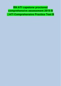 RN ATI capstone proctored comprehensive assessment 2019 B | ATI Comprehensive Practice Test B