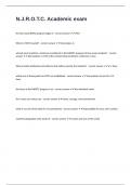 N&period;J&period;R&period;O&period;T&period;C&period; Academic exam with 100&percnt; correct answers rated A&plus;
